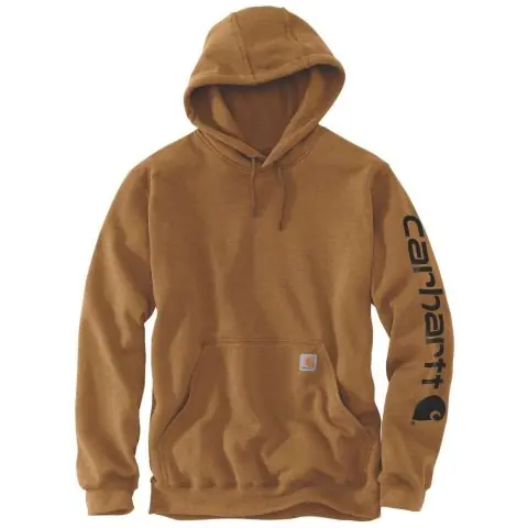 Carhartt K288BRN Huvtröja Sista chansen